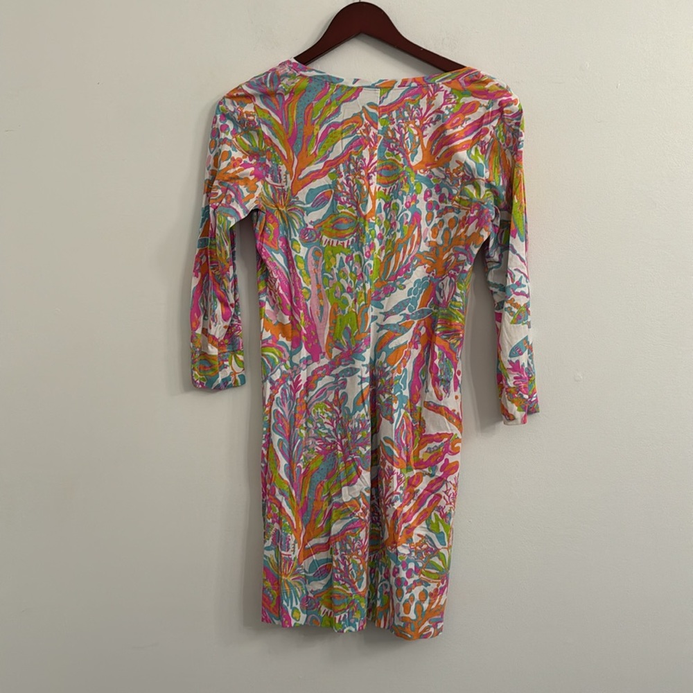 Lilly Pulitzer The Christie Dress in Scuba to Cuba SzM - Picture 6 of 7